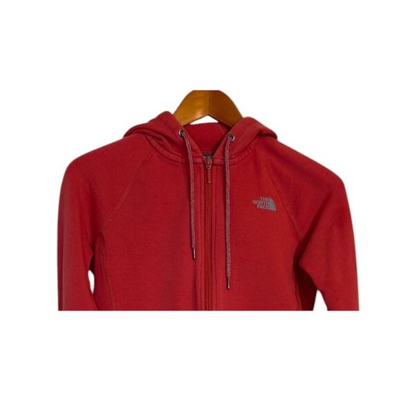 The North Face Jacket Women Small Red Gorpcore Outdoor Hiking Camping Layering - Picture 2 of 6